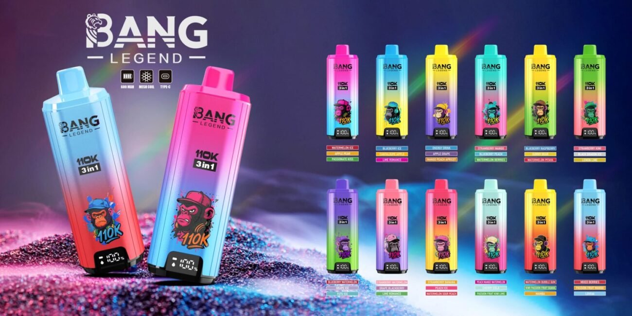 Bang Legend 110K Puffs 3w1 - jednorazowy e-papieros VapePol
