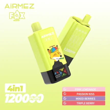 Airmez Fox 120K Puffs - jednorazowy e-papieros VapePol