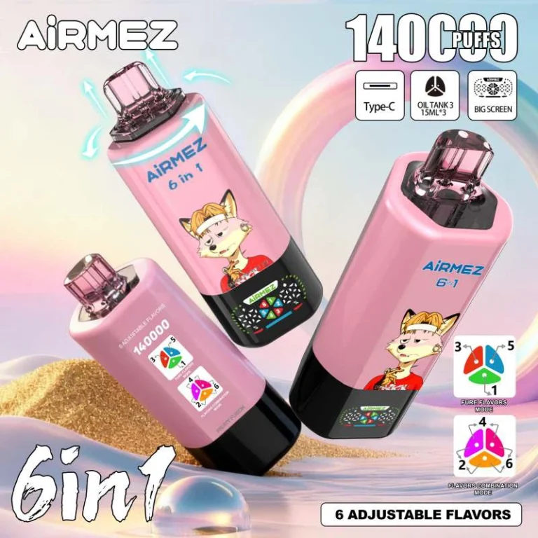 Airmez Fox 140000 Puffs - zdjęcie główne jednorazowego e-papierosa VapePol