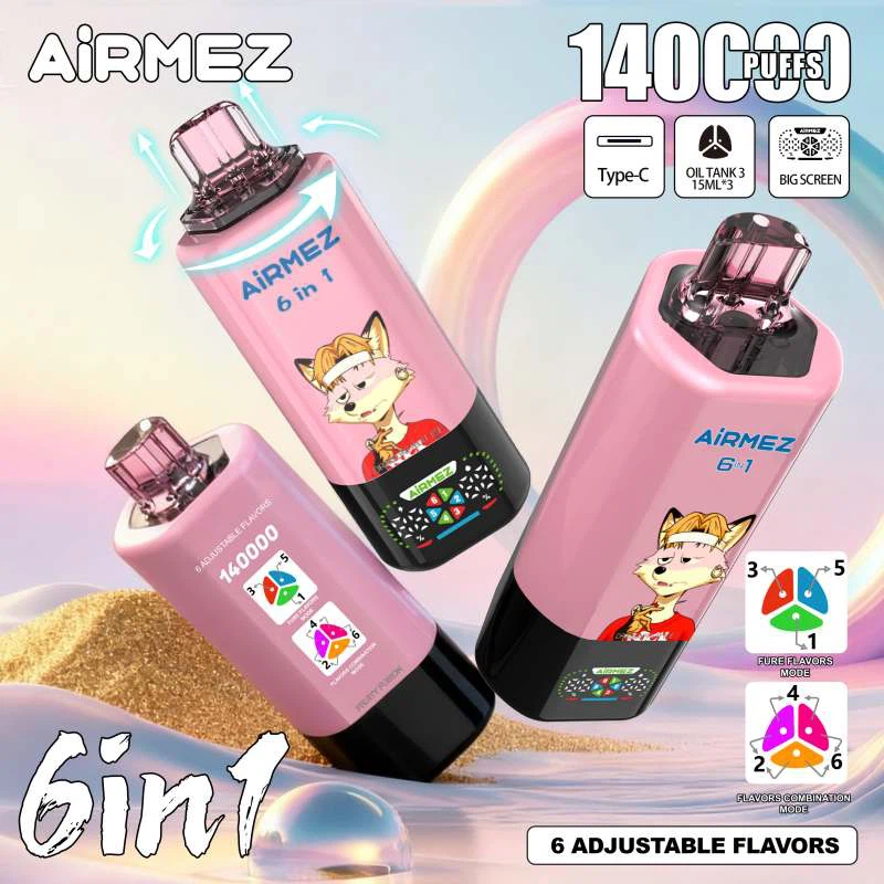 Airmez Fox 140000 Puffs - zdjęcie główne jednorazowego e-papierosa VapePol