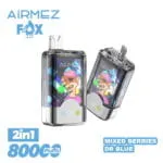 Airmez Fox 80000 Puffs smak In Mixed Berries Dr Blue - jednorazowy e-papieros VapePol