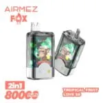 Airmez Fox 80000 Puffs smak In Tropical Fruit Love - jednorazowy e-papieros VapePol