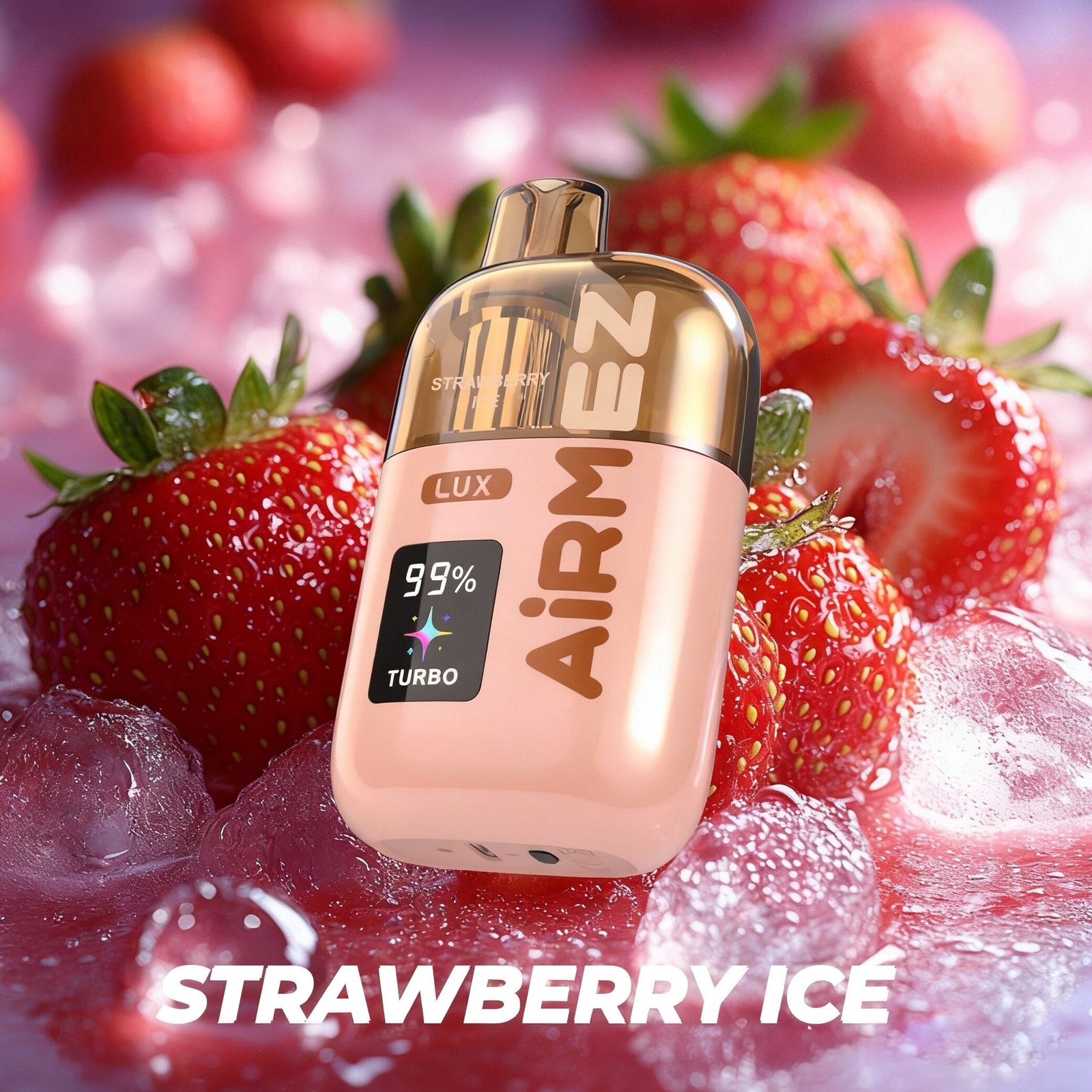 topvapeclub-airmez-lux-60000-60k-puffs-strawberry-ice Airmez Lux 60000 Puffs smak Strawberry Ice - jednorazowy e-papieros VapePol