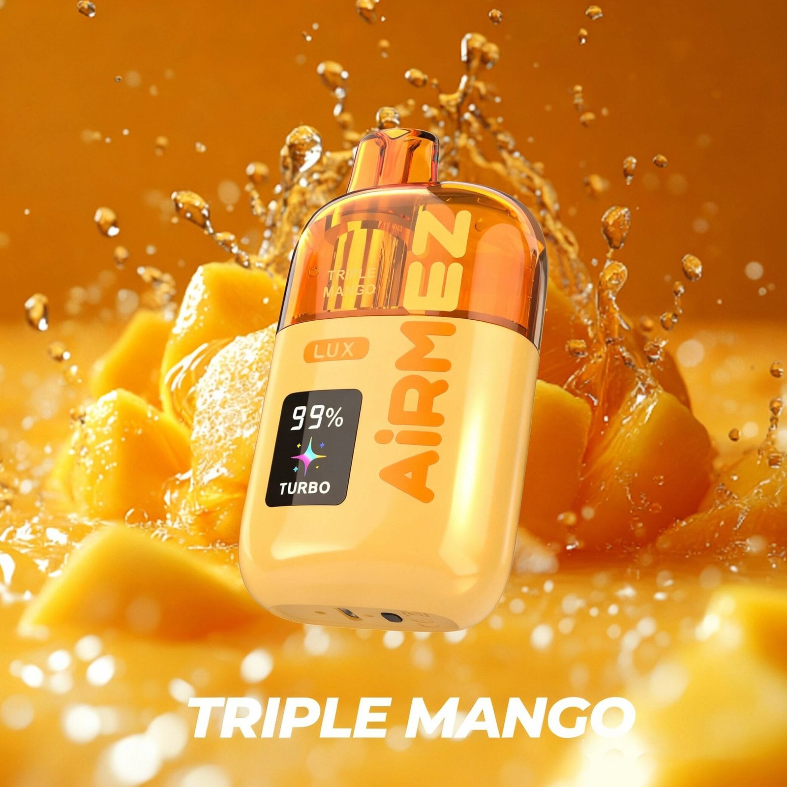 topvapeclub-airmez-lux-60000-60k-puffs-triple-mango Airmez Lux 60000 Puffs smak Mango - jednorazowy e-papieros VapePol
