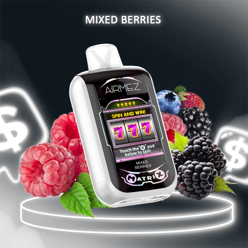 airmez-matrix-pro-30000-puffs-9 Airmez Matrix 30000 Puffs smak Pro - jednorazowy e-papieros VapePol