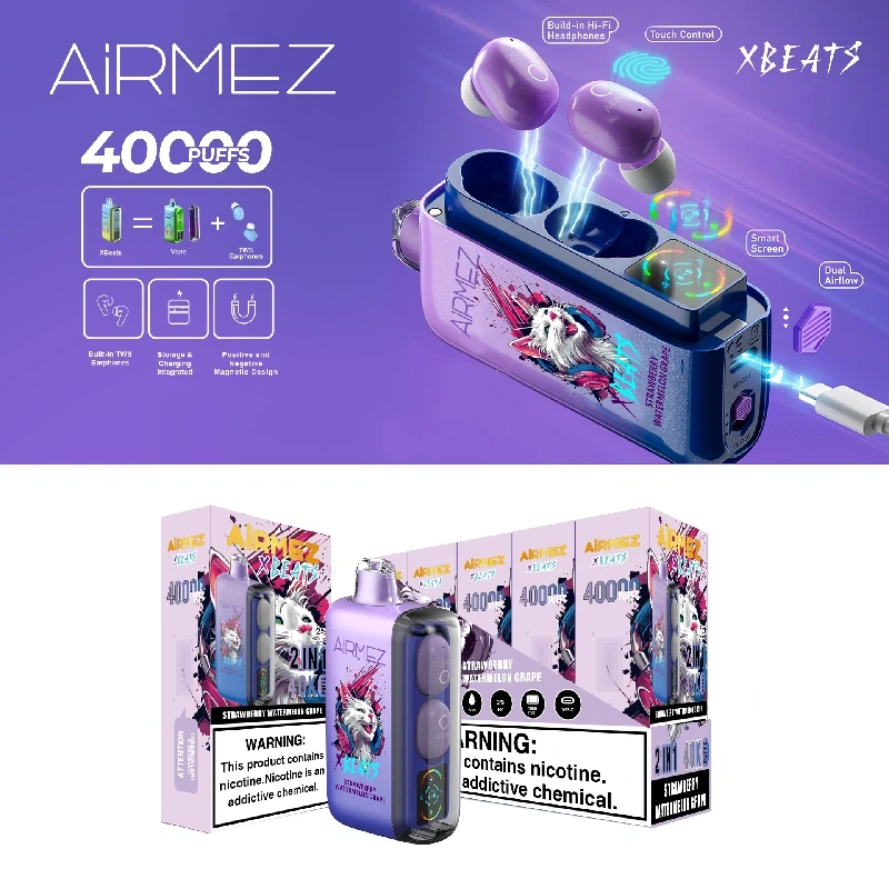 airmez-xbeats-40000-puffs-product-details-description-image Airmez XBeats 40000 Puffs - szczegóły produktu i specyfikacja VapePol