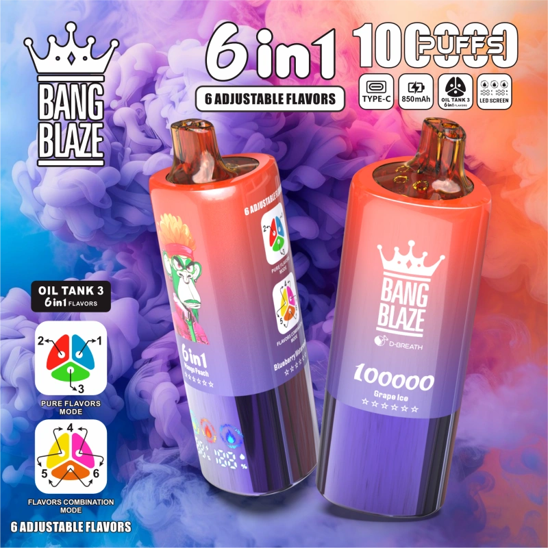 bang-blaze-100000-puffs-6 Bang Blaze 100000 Puffs - wariant produktu, jednorazowy e-papieros VapePol