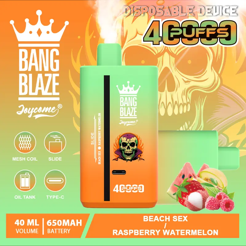bang-blaze-40k-40000-puffs-beach-sex-raspberry-watermelon Bang Blaze 40000 Puffs Dual Flavor smak Beach Sex Raspberry Watermelon - jednorazowy e-papieros VapePol