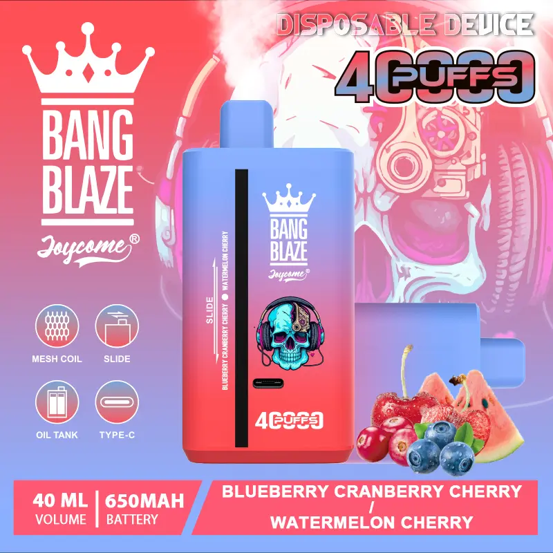 bang-blaze-40k-40000-puffs-blueberry-cranberry-cherry-watermelon-cherry Bang Blaze 40000 Puffs Dual Flavor smak Blueberry Cranberry Cherry Watermelon Cherry - jednorazowy e-papieros VapePol