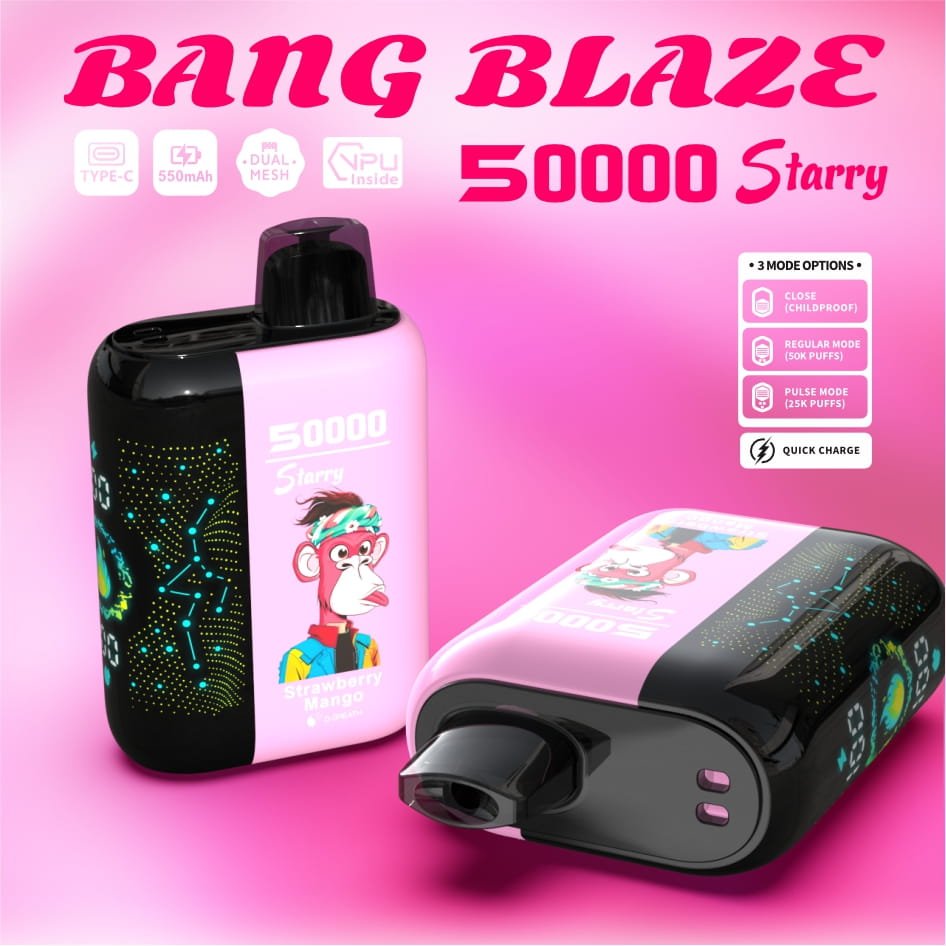 8 Bang Blaze 50000 Puffs Starry - wariant produktu, jednorazowy e-papieros VapePol