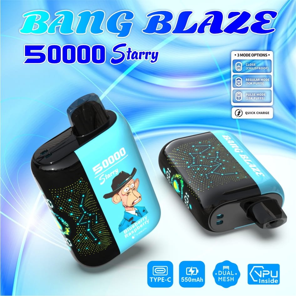 bang-blaze-50000-puffs-starry-screen Bang Blaze 50000 Puffs Starry smak – Starry - jednorazowy e-papieros VapePol