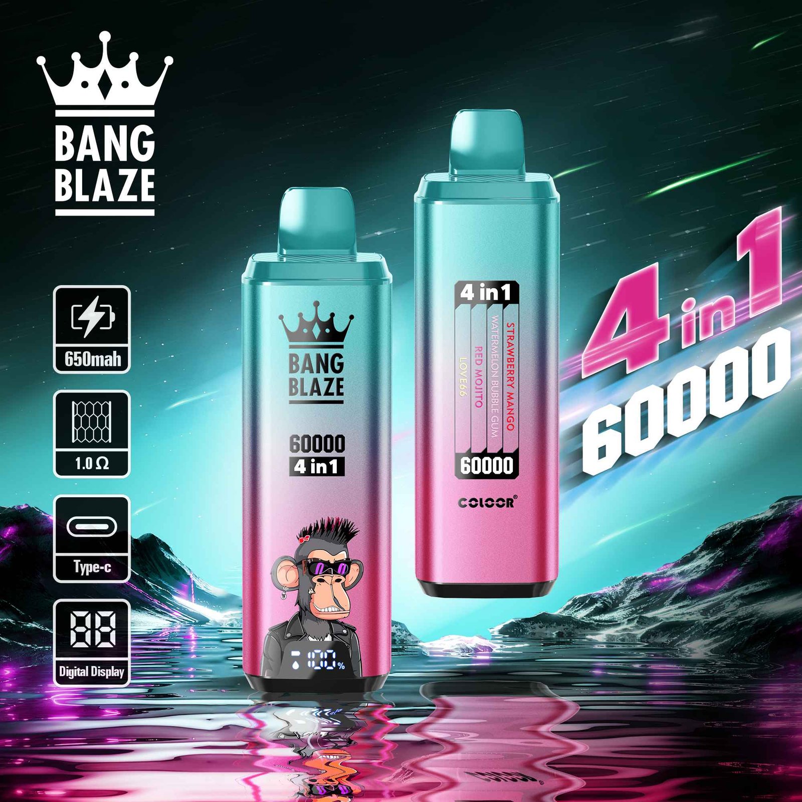 bang-blaze-60000-10 Bang Blaze 60000 Puffs - wariant produktu, jednorazowy e-papieros VapePol