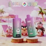 Bang King 200000 Puffs smak 200000 8in1 8 Worlds 8 S 200K - jednorazowy e-papieros VapePol