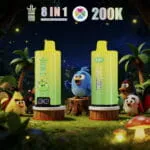 Bang King 200000 Puffs smak 200000 8in1 8 Worlds 8 S 200K - jednorazowy e-papieros VapePol