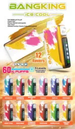 Bang King 60000 Puffs Ice Cool smak Ice Cool 60000 - jednorazowy e-papieros VapePol