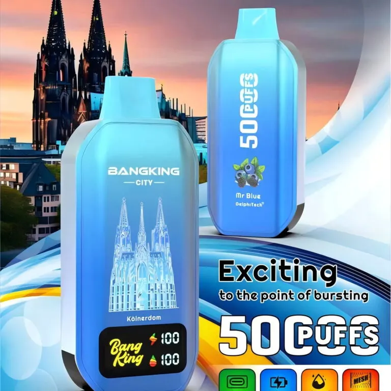 Bang King City 50000 Puffs - wariant produktu, jednorazowy e-papieros VapePol