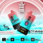 Bang King Dual Flavor 50000 Puffs smak Blueberry Ice Peach Ice - jednorazowy e-papieros VapePol