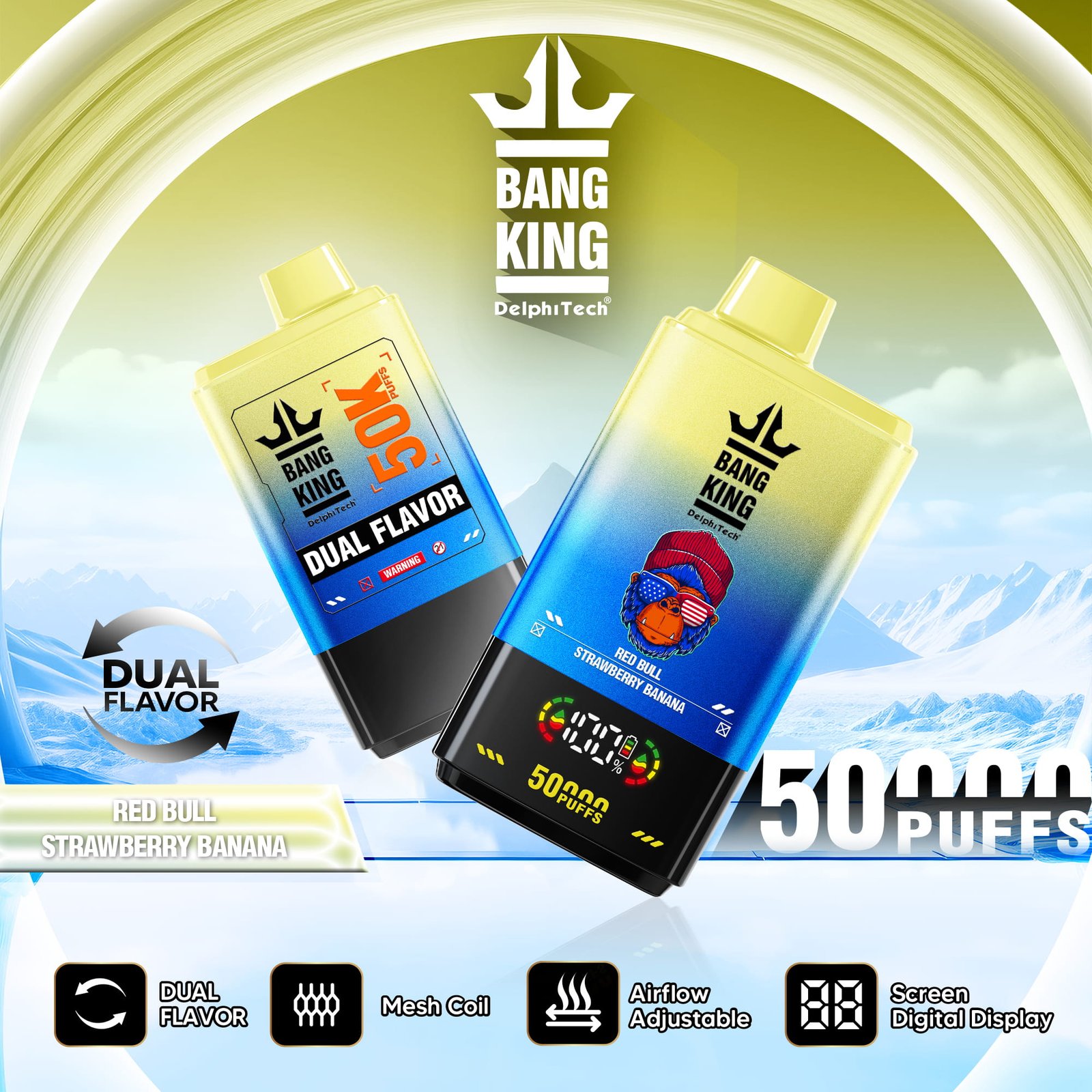 bang-king-50000-50k-puffs-red-bull-strawberry-banana Bang King Dual Flavor 50000 Puffs smak Red Bull Strawberry Banana - jednorazowy e-papieros VapePol