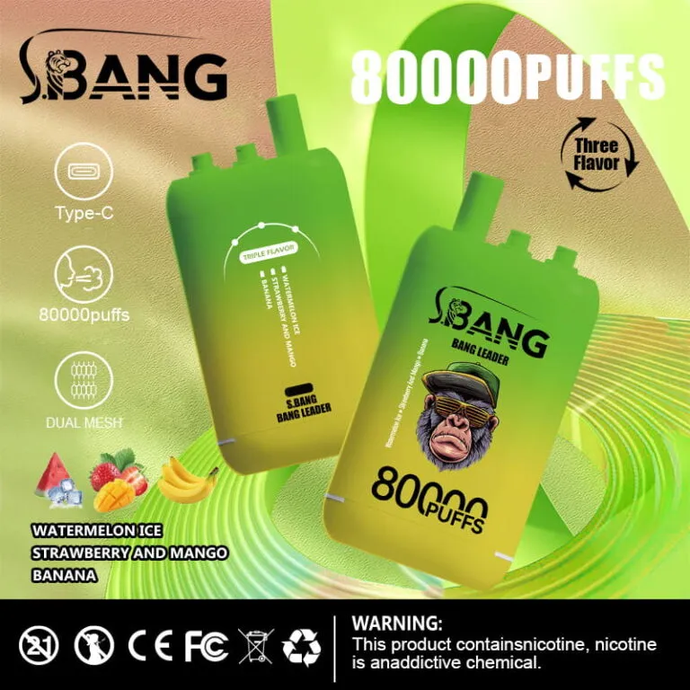 Bang Leader 80000 Puffs - jednorazowy e-papieros VapePol