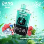 Bang Leader Stoll 120000 Puffs smak Raspbery Mojito Peach Ice& &Lady Killer - jednorazowy e-papieros VapePol