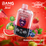Bang Leader Stoll 120000 Puffs smak Watermelon Bubble Gum & Mixed Fruit - jednorazowy e-papieros VapePol