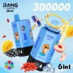 Bang Leader Stoll 300000 Puffs smak 300000 Energydrink Peachice Mangoice Gojiberry Blackcurrant.Mamba - jednorazowy e-papieros VapePol