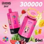 Bang Leader Stoll 300000 Puffs smak 300000 PeachBerry Melon GrapeIce BlackDragonIce FizyCherryIce GummyBear - jednorazowy e-papieros VapePol