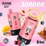 Bang Leader Stoll 300000 Puffs smak 300000 RainbowCandy CherryColaIce Love666 MangoIce BlueberryCottonCandy PeachIce - jednorazowy e-papieros VapePol