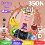 Bang Leader Stoll 350000 Puffs smak In Kiwi Dragon Berry & Blueberry Watermelon & Strawberry Banana & Cherry Ice - jednorazowy e-papieros VapePol
