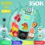 Bang Leader Stoll 350000 Puffs smak In Strawberry Watermelon & Pineapple Coconut Ice & Kiwi Passion Fruit Guava & Grape Burst - jednorazowy e-papieros VapePol