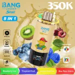 Bang Leader Stoll 350000 Puffs smak In S Blueberry Ice & Tropical Fruit & Apple Kiwi Ice & Blue Razz Cherry - jednorazowy e-papieros VapePol