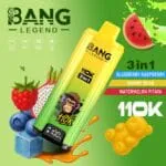 Bang Legend 110000 Puffs smak 110k 3in1 Blueberry Raspberry Gummy Bear Watermelon Pitaya - jednorazowy e-papieros VapePol