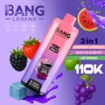Bang Legend 110000 Puffs smak 110k 3in1 Strawberry Watermelon Grapes Blackberry Lime Romance - jednorazowy e-papieros VapePol