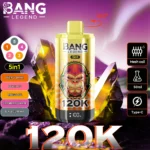 Bang Legend 120000 Puffs smak In S Energy Drink Peach Ice Mango Ice Cranberry Grape Blackcurrant - jednorazowy e-papieros VapePol