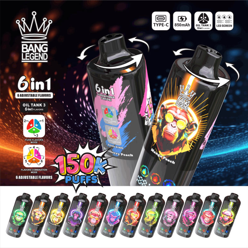Bang Legend 150000 Puffs - zdjęcie główne jednorazowego e-papierosa VapePol