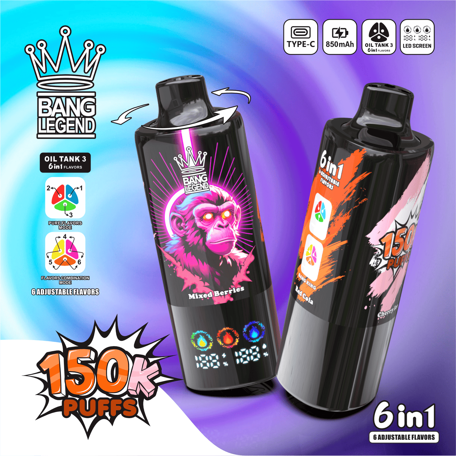 bang-legend-150k-6-in-1-cherry-ice-mixed-berries-red-cola-cherry-ice-mixed-berries-cherry-ice-red-cola-mixed-berries-red-cola Bang Legend 150000 Puffs smak In Cherry Ice Mixed Berries Red Cola Cherry Ice Mixed Berries Cherry Ice Red Cola Mixed Berries Red Cola - jednorazowy e-papieros VapePol