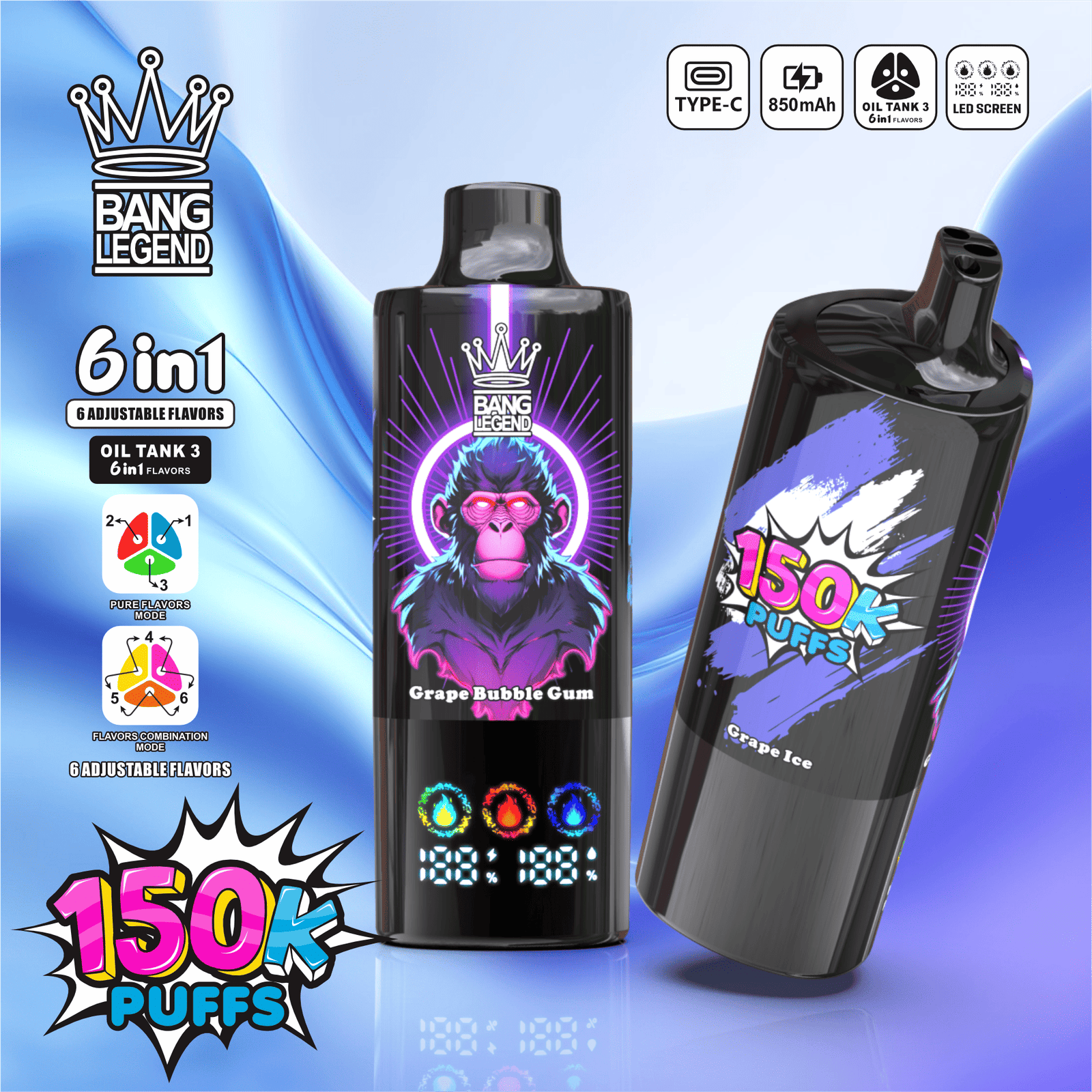 bang-legend-150k-6-in-1grape-ice-grape-bubble-gum-raspberry-grapes-grape-ice-grape-bubble-gum-grape-ice-raspberry-grapes-grape-bubble-gum-raspberry-grapes Bang Legend 150000 Puffs smak In 1grape Ice Grape Bubble Gum Raspberry Grapes Grape Ice Grape Bubble Gum Grape Ice Raspberry Grapes Grape Bubble Gum Raspberry Grapes - jednorazowy e-papieros VapePol