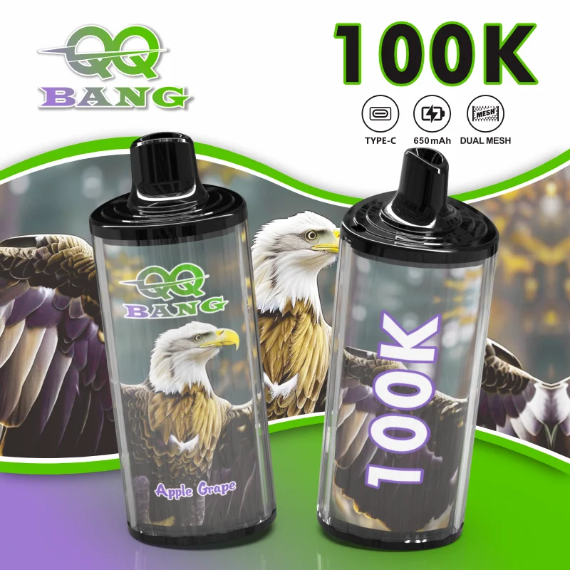 QQ Bang 100000 Puff smak Apple Grape - jednorazowy e-papieros VapePol
