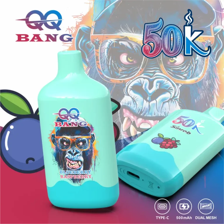 QQ BANG 50000 Puffs smak Blueberry Raspberry - jednorazowy e-papieros VapePol