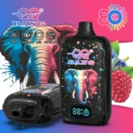 QQ Bang 80000 Puffs smak Elephant Blueberry Raspberry - jednorazowy e-papieros VapePol