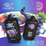 QQ Bang 80000 Puffs smak Elephant Grape Ice - jednorazowy e-papieros VapePol