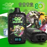 QQ Bang 80000 Puffs smak Elephant Mint Ice - jednorazowy e-papieros VapePol