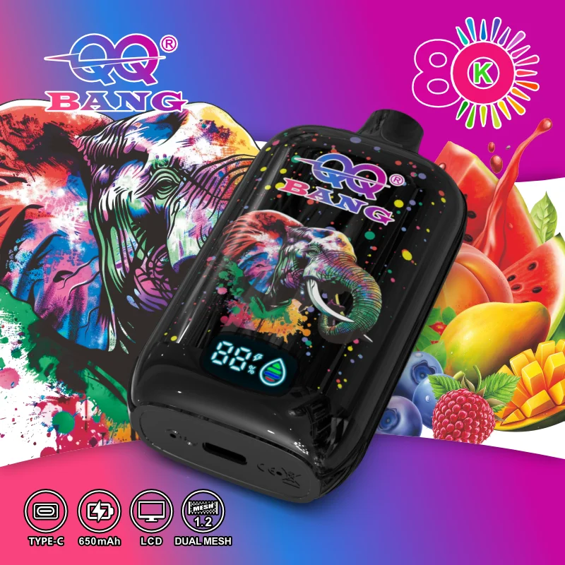 qq-bang-80k-elephant-level-power-rich-flavor-mixed-fruit QQ Bang 80000 Puffs smak Elephant Mixed Fruit - jednorazowy e-papieros VapePol