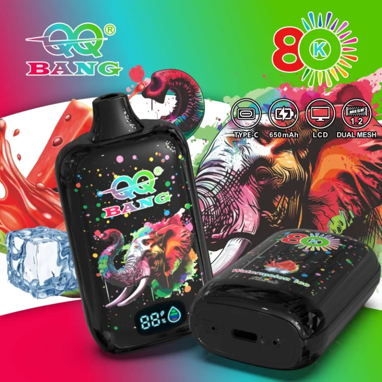 QQ Bang 80000 Puffs smak Elephant Watermelon Ice - jednorazowy e-papieros VapePol